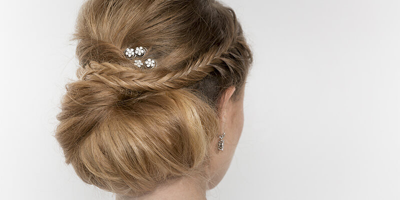 Braids In Bride Hair